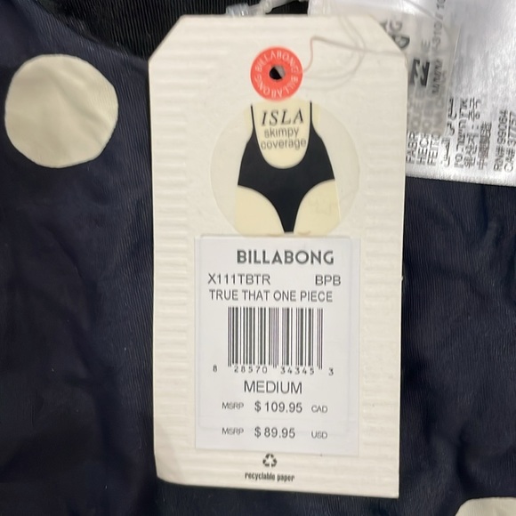 Billabong one piece - Picture 3 of 4